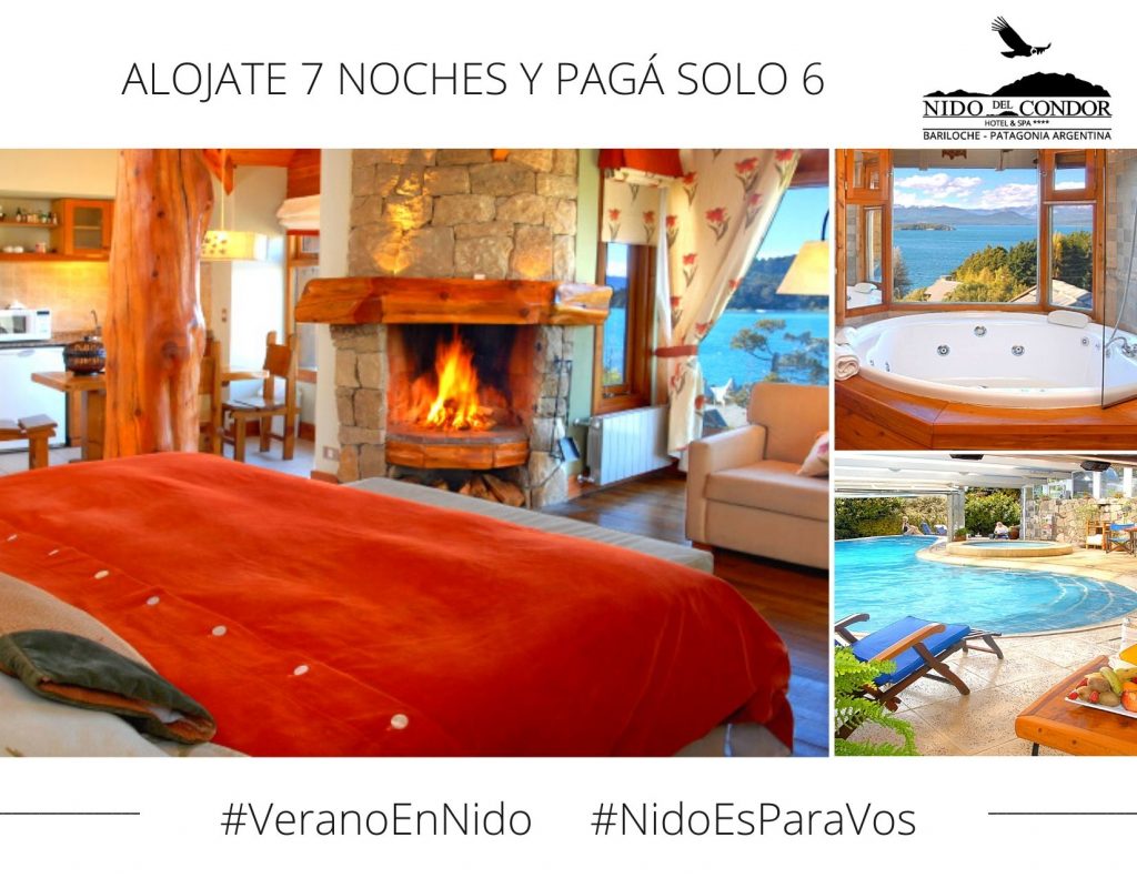 Promocion exclusiva Nido del Condor - Tu hotel en Bariloche