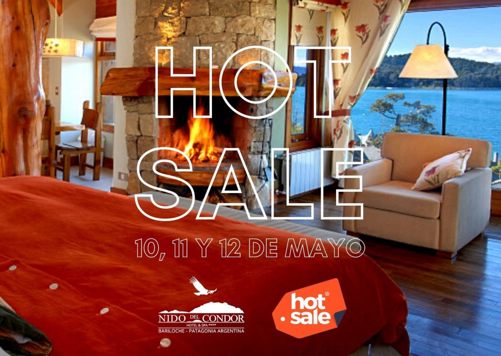Super promos de hot sale, descuentos increibles para que puedas visitar San Carlos de Bariloche y disfrutar de un hotel 4 estrellas.