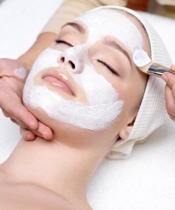 Máscaras faciales con exfoliación suave